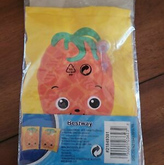 Pineapple Swim Inflatable Armbands New - Picture 2 of 7